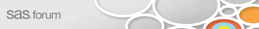SAS User Forums